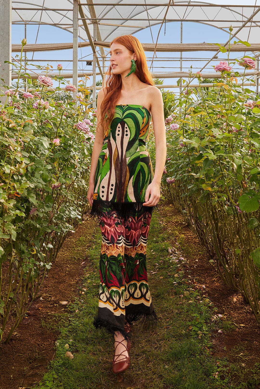 Flujo de cocoteros verdes Pantalones LENZING™ ECOVERO™ Euroflax™.