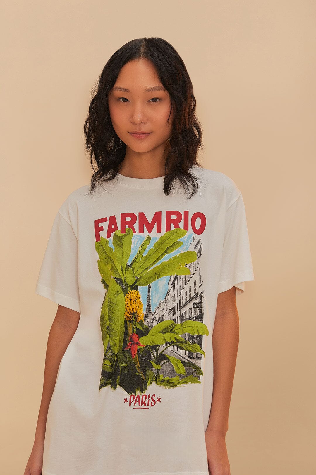 Camiseta relajada Off-White From Brasil To The World