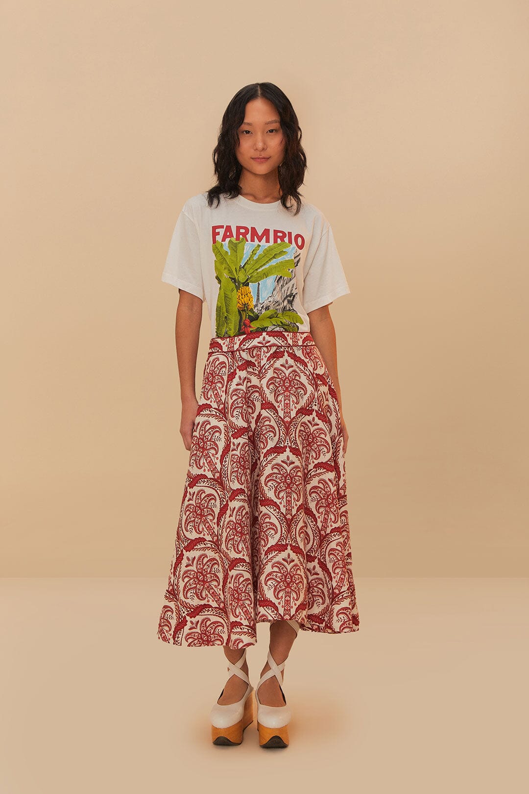 Camiseta relajada Off-White From Brasil To The World