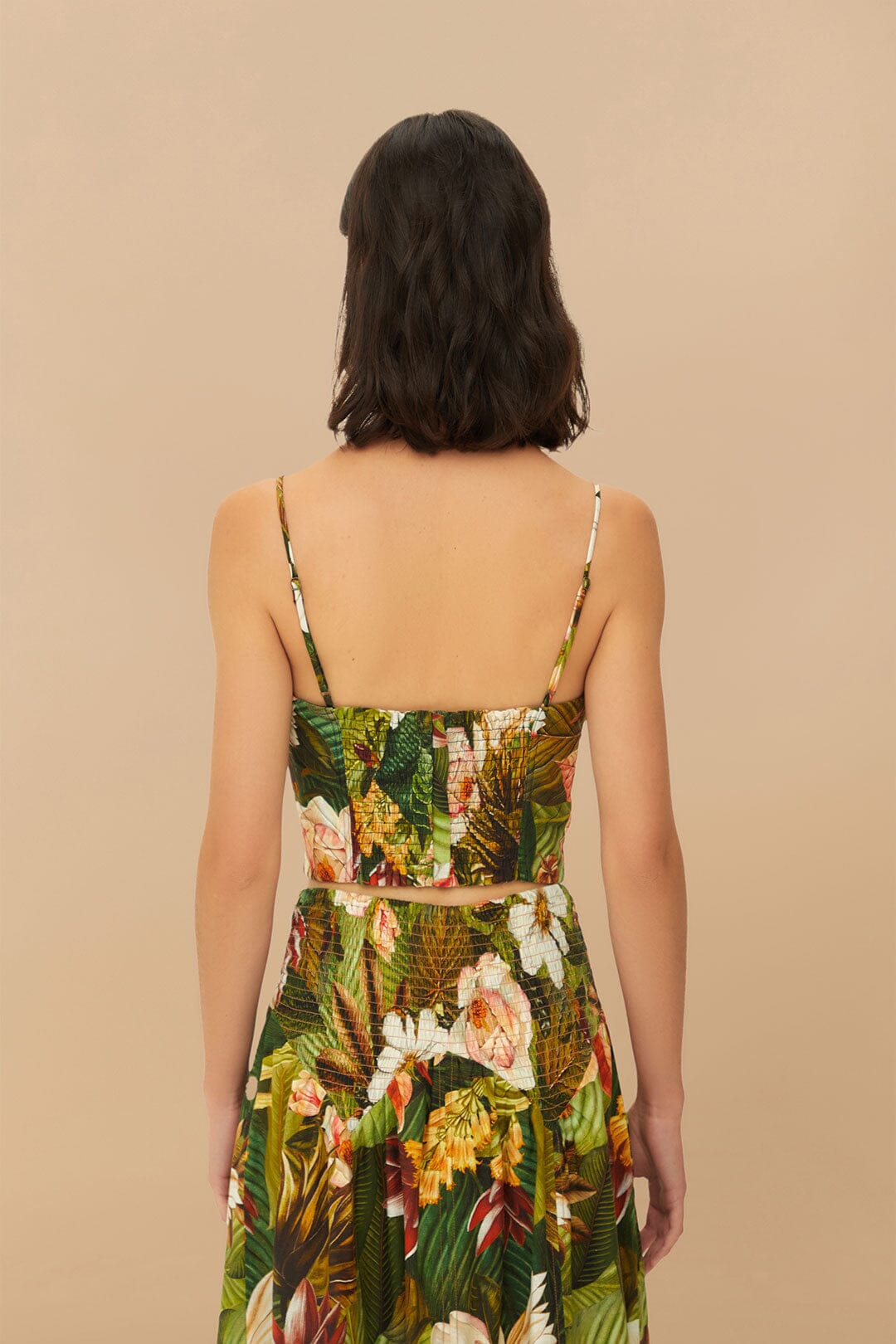 Crop Top Multicolor Bosque Botánico
