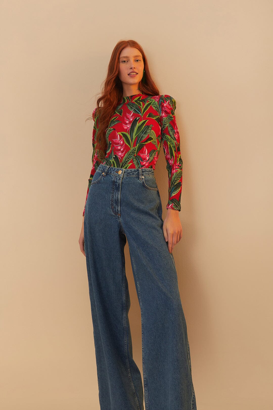 Pantalones vaqueros de cintura alta