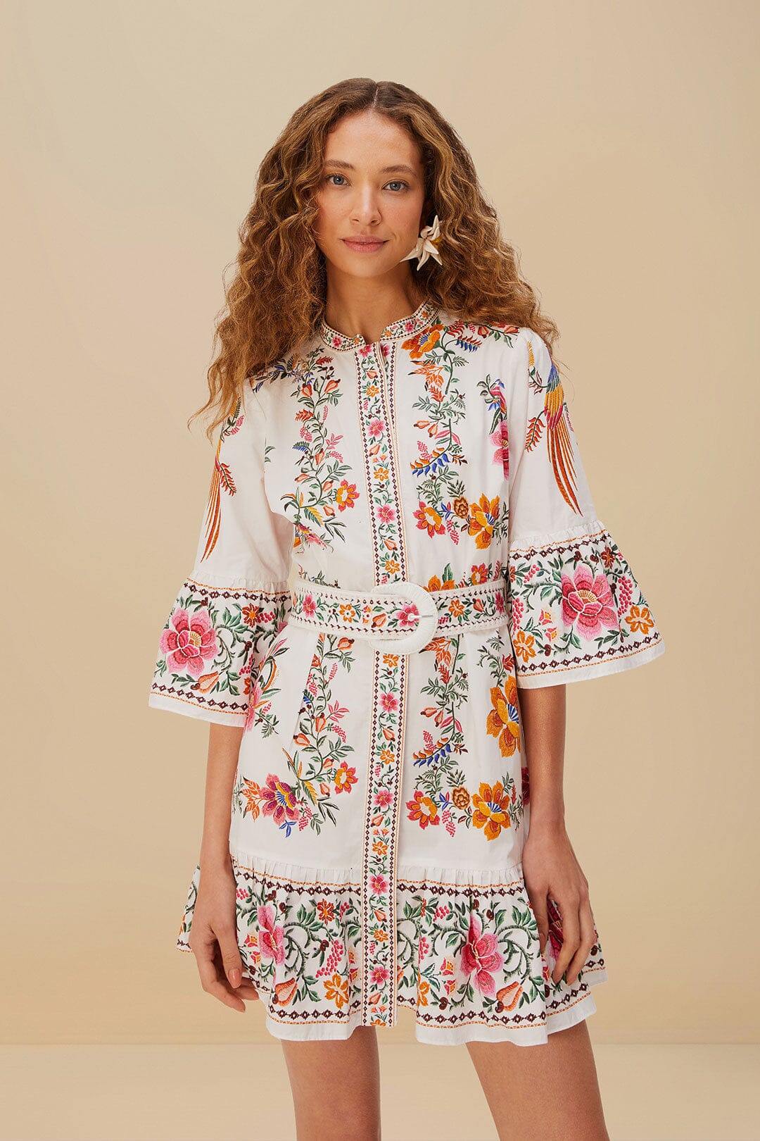 Minivestido de algodón orgánico