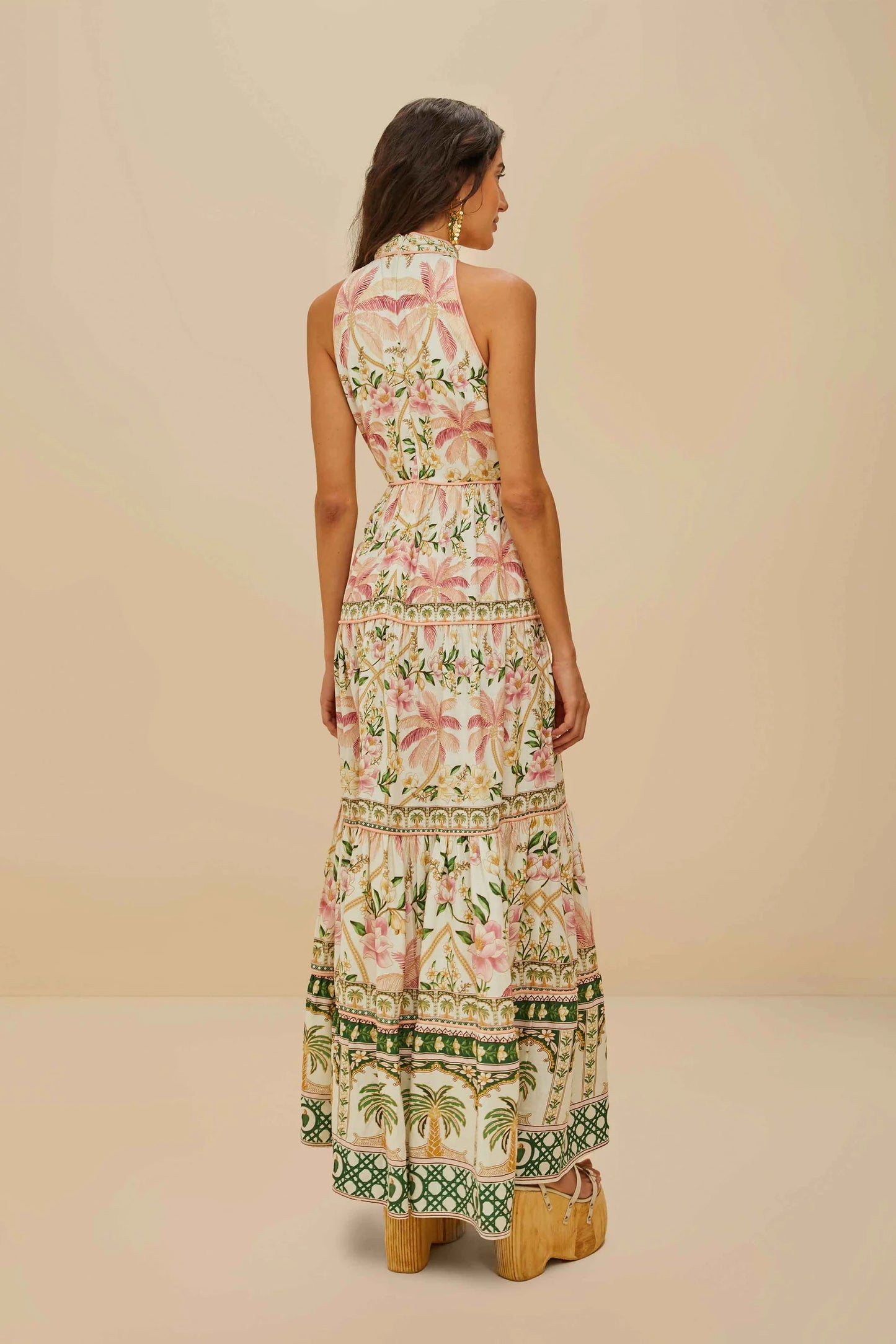 Maxi vestido Palm Dream lenzing™ ecovero™ euroflax™