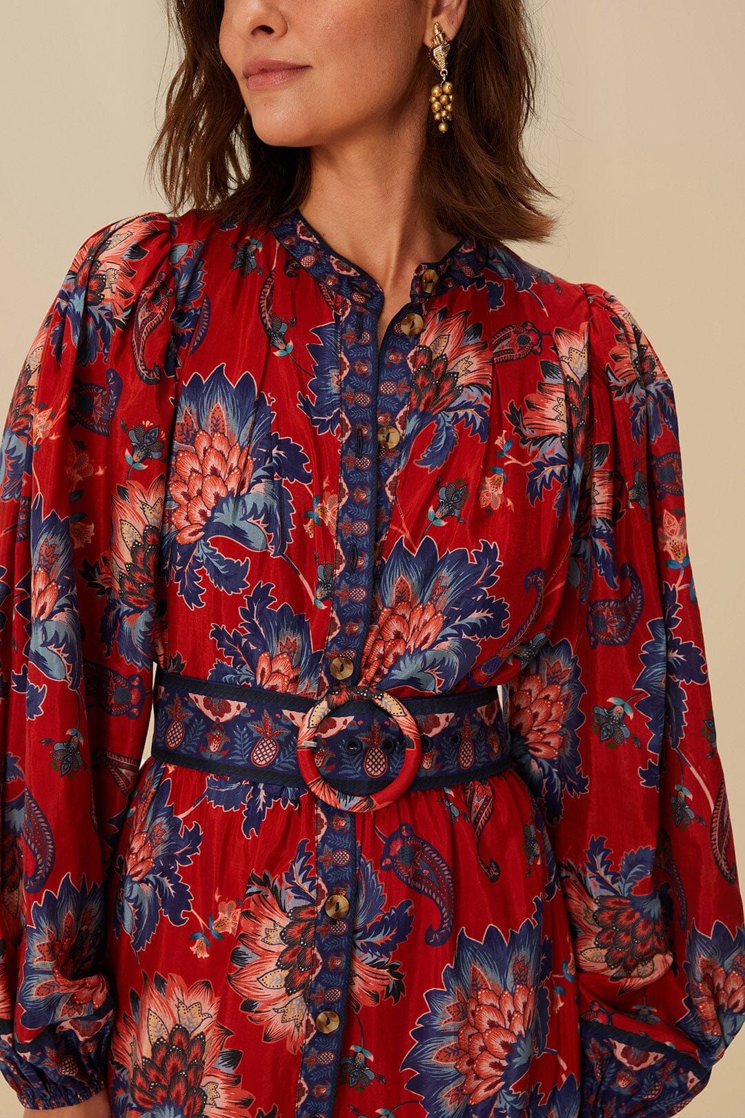 Mini Vestido Luang Rojo