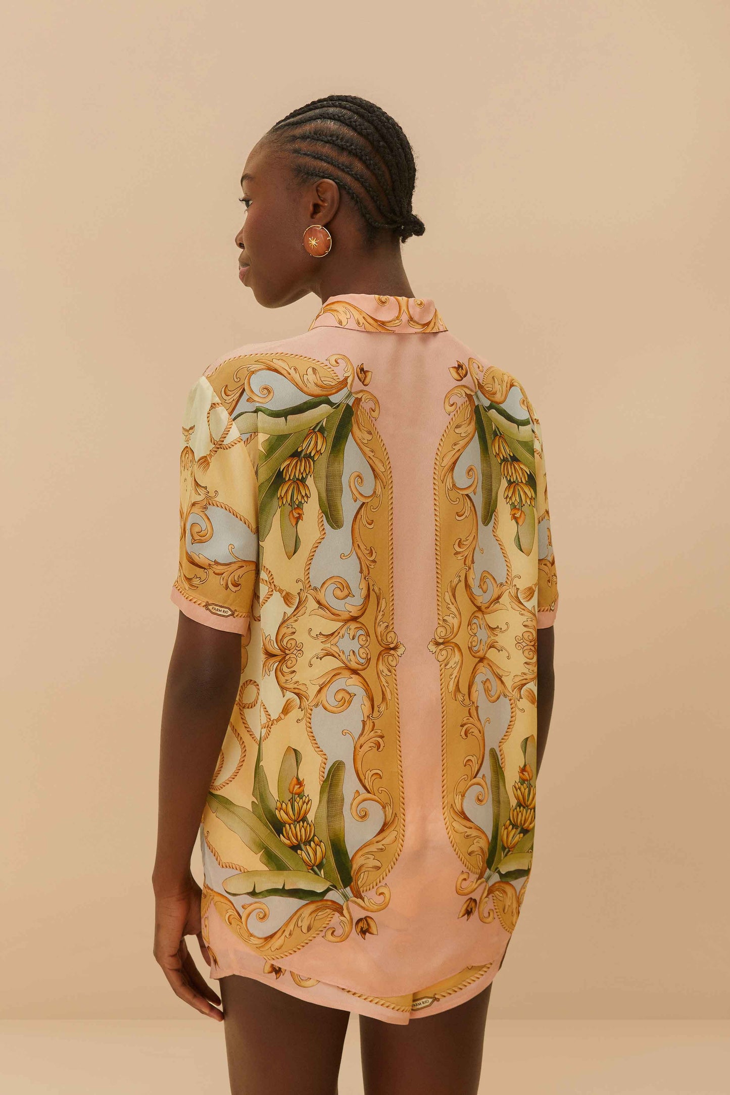 Camisa Caleidoscopio Banana Royalty Multicolor