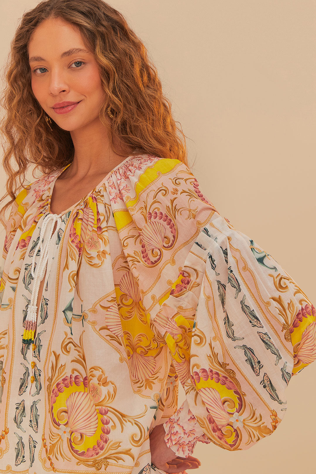 Blusa Off-White Maritime Magic