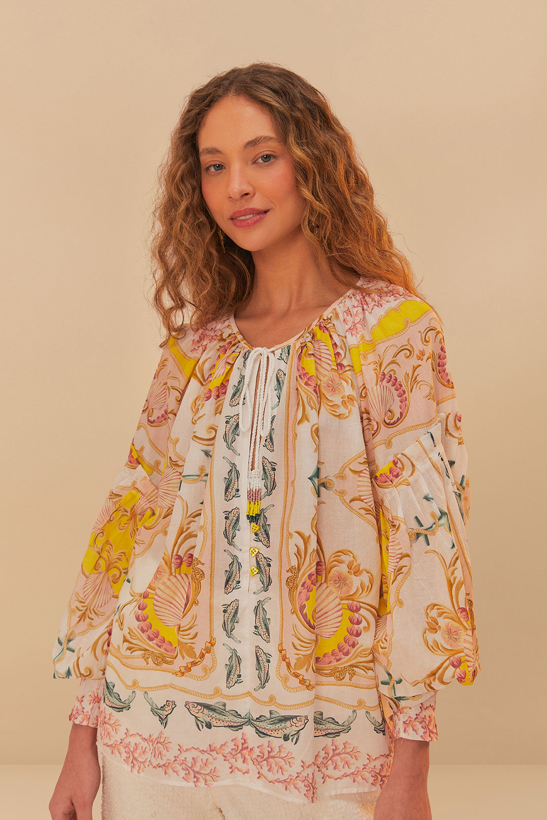 Blusa Off-White Maritime Magic