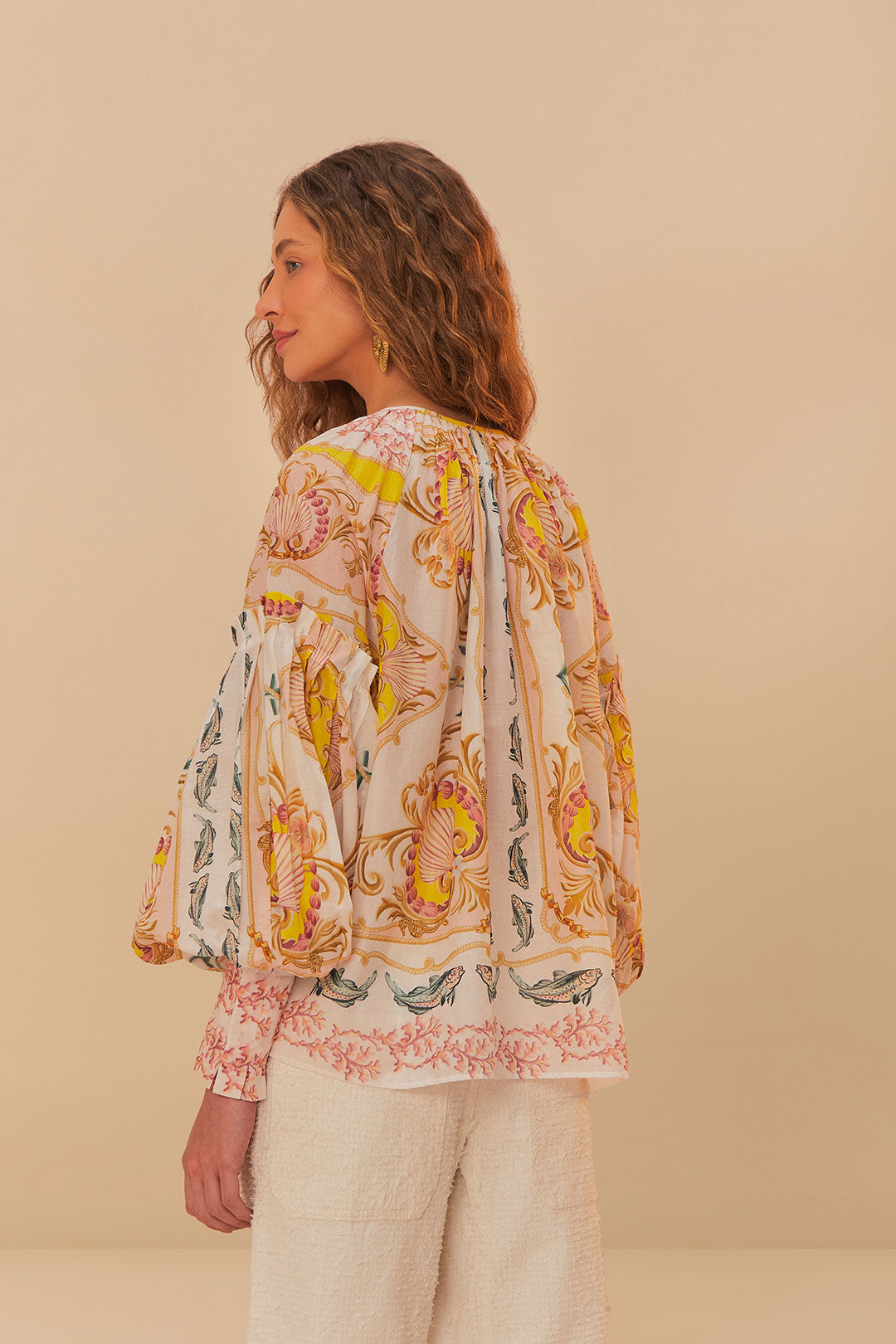 Blusa Off-White Maritime Magic