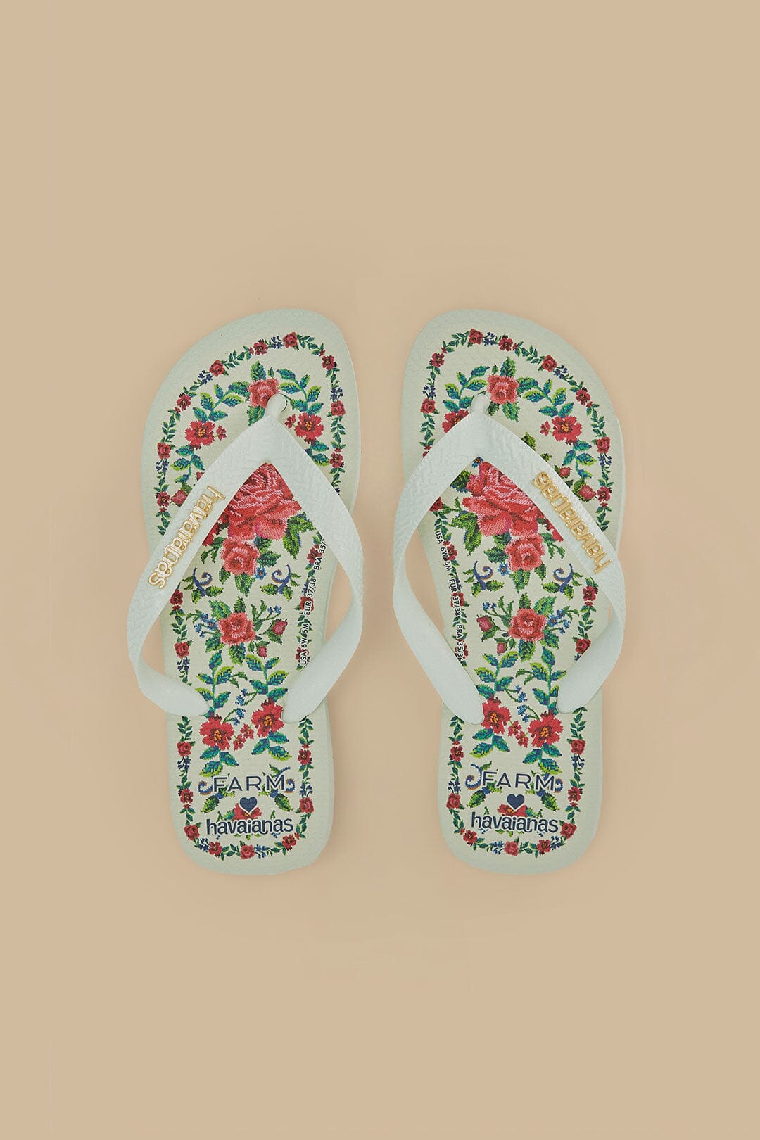 Havaianas tapiz floral