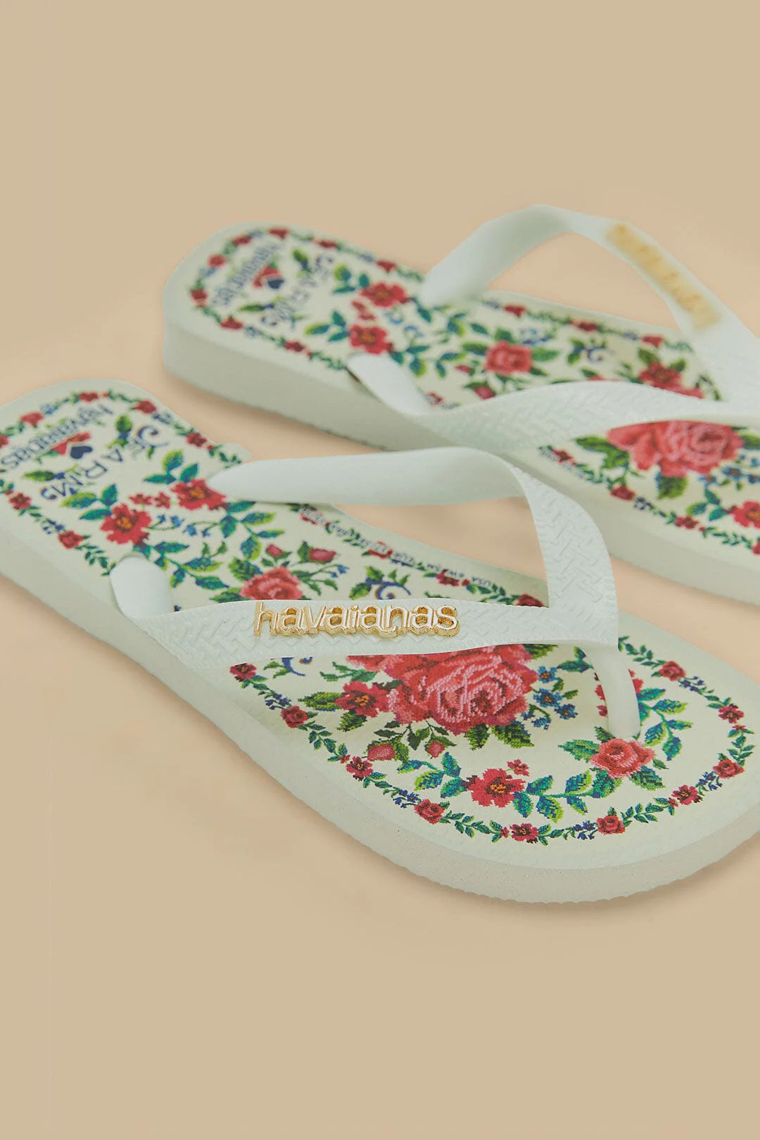 Havaianas tapiz floral