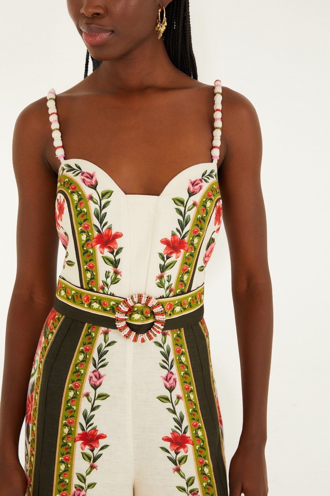 wonder rio sand sleeveless maxi jumpsuit