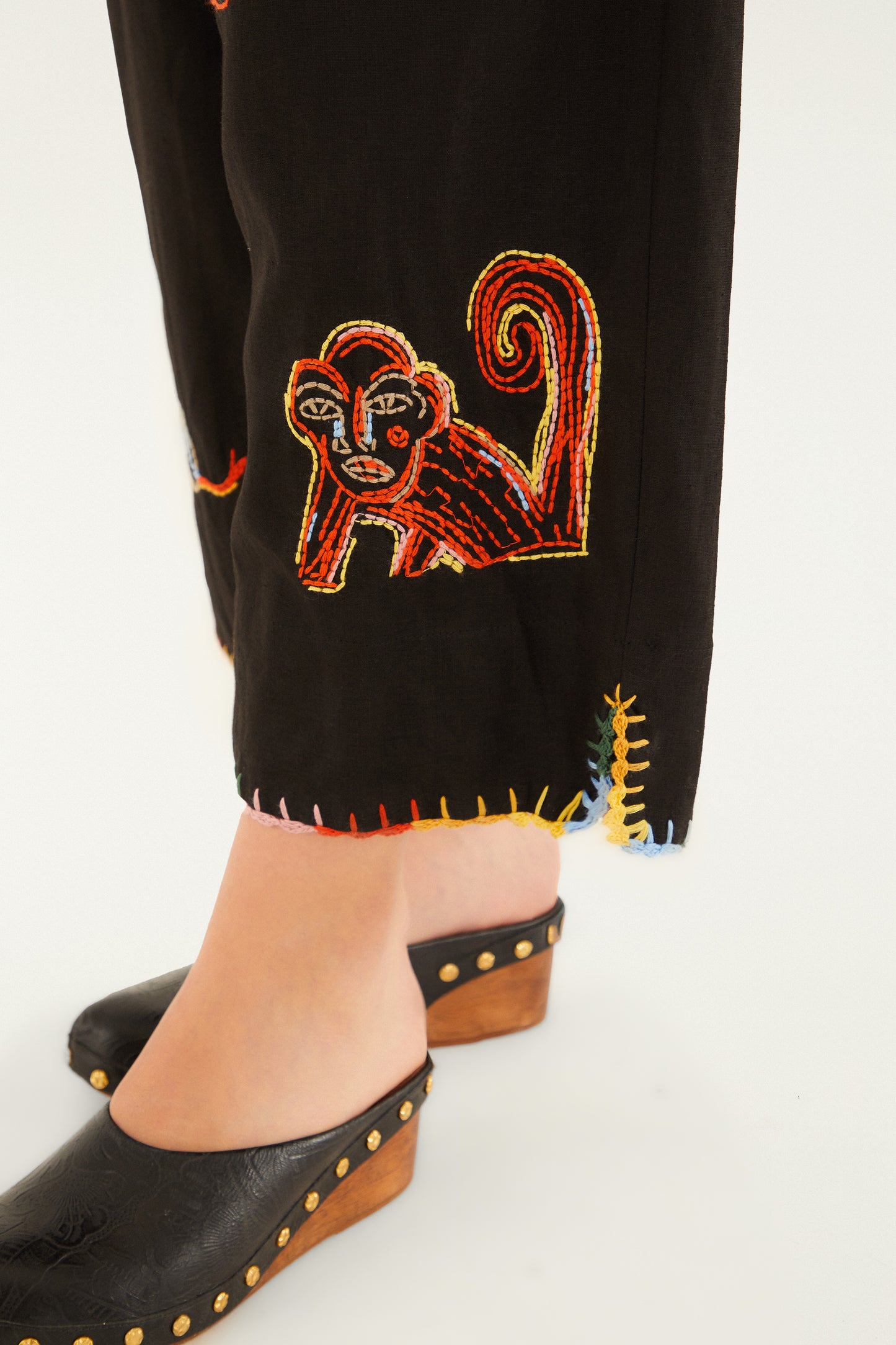 ANA LEOVY FARM RIO FIGURES SHORT SLEEVE MAXI JUMPS