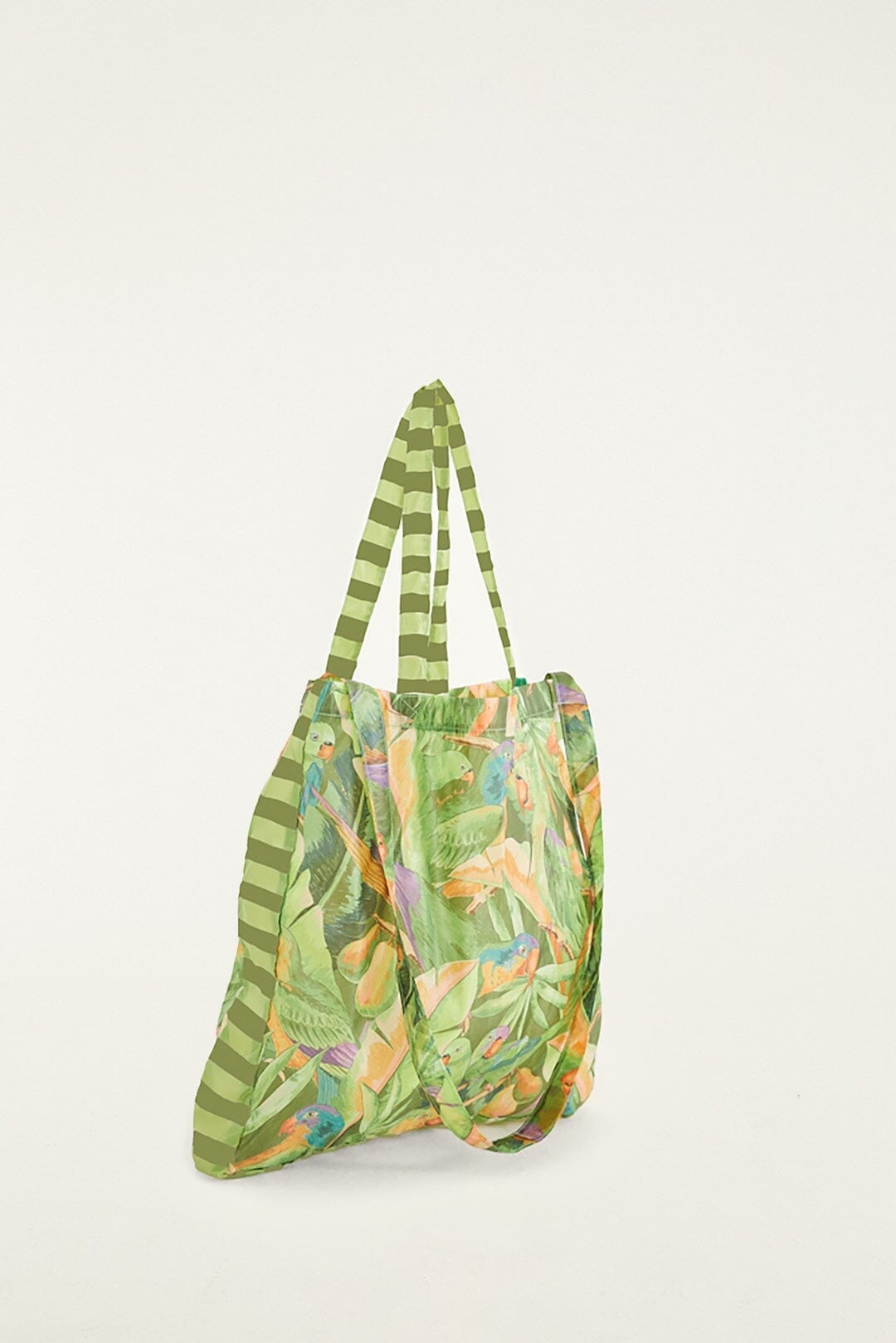 BIRD JUNGLE GREEN FRUIT BAG