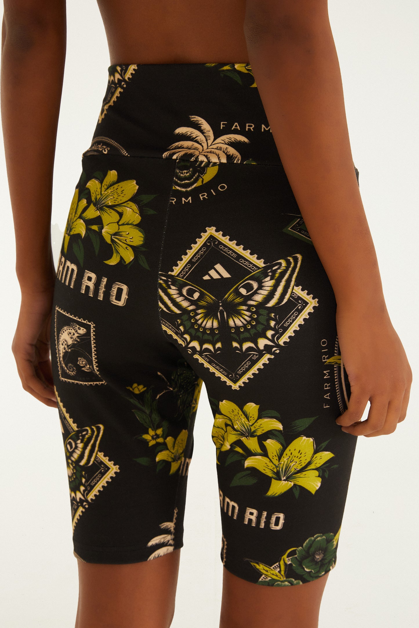 LABEL GARDEN BLACK ADIDAS BIKE SHORT