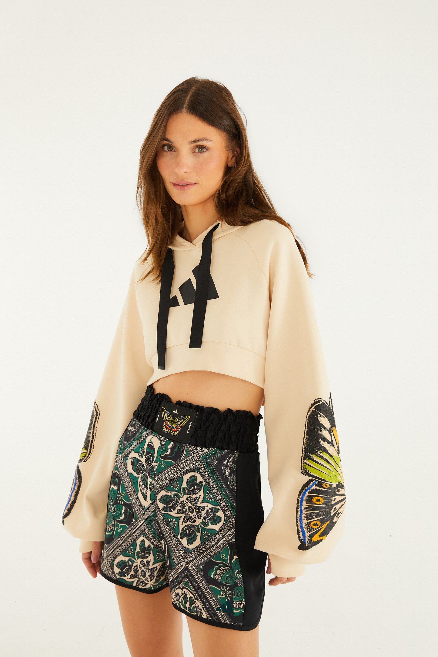 BORBOHO SCARVES BLACK ADIDAS SHORTS BOXER