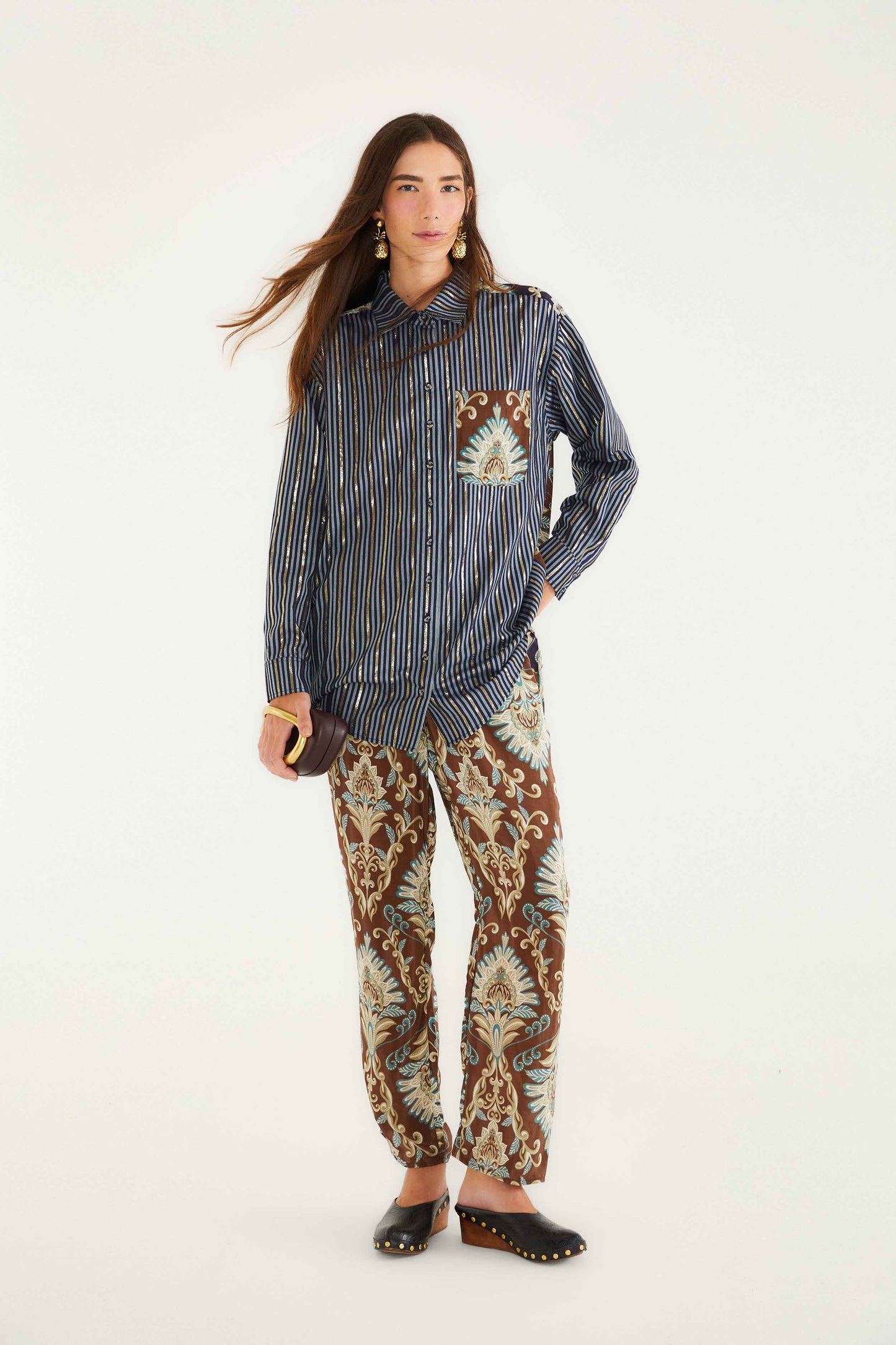 Pantalón Arabesque Maravilla Marrón