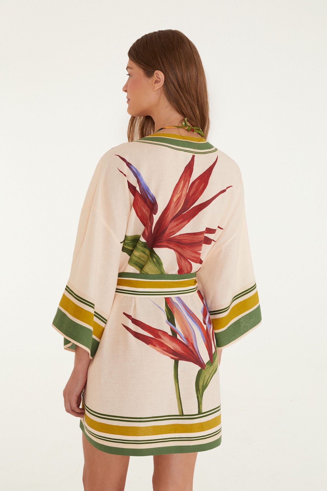 kimono strilitzia rubor claro