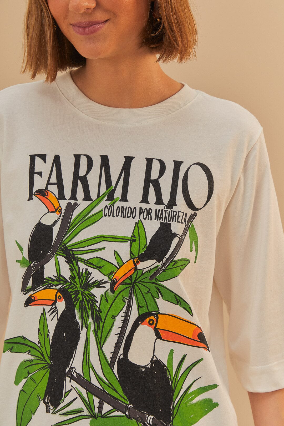 Camiseta Off-White Nature Lovers Toucans