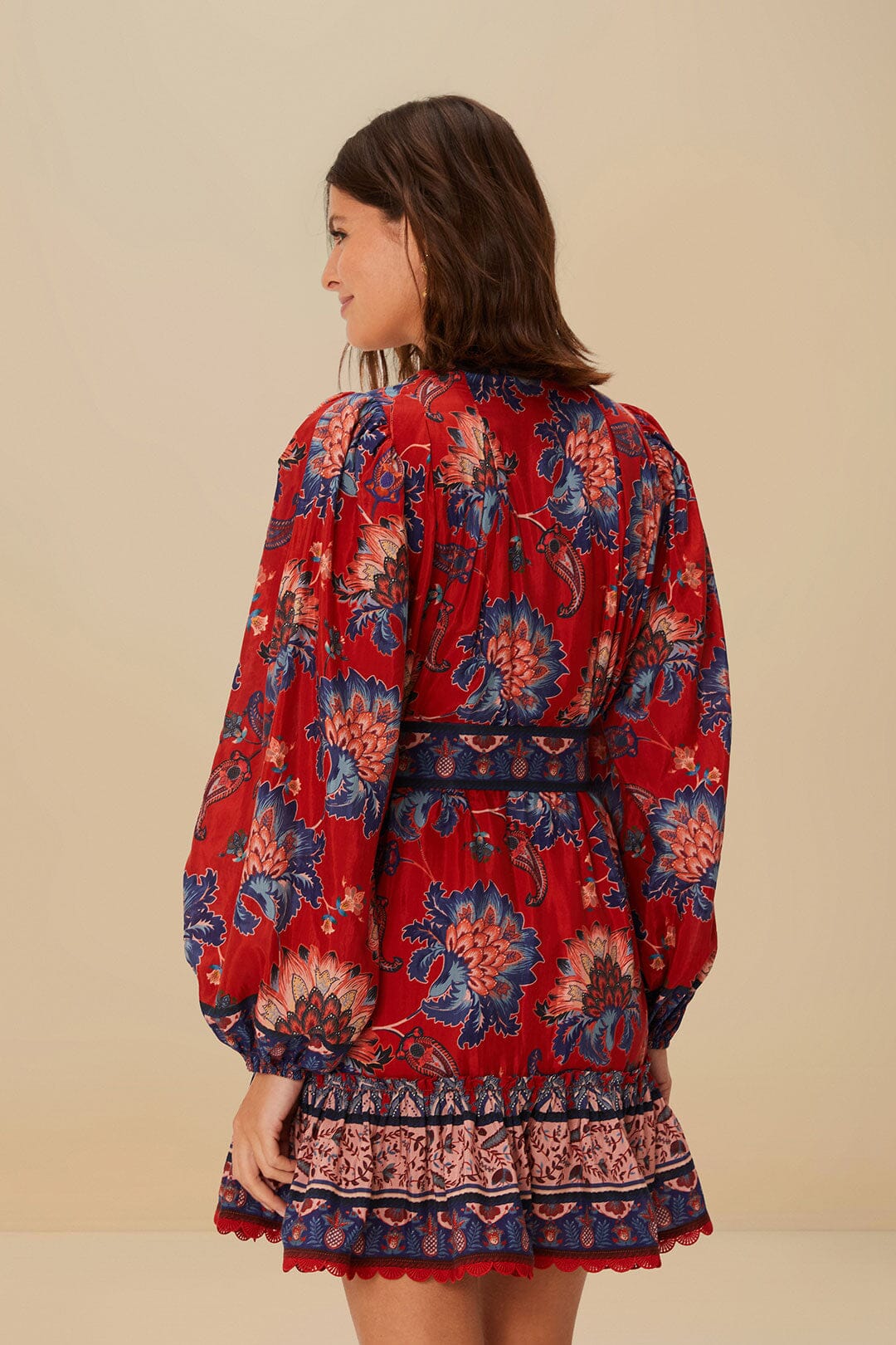 Mini Vestido Luang Rojo