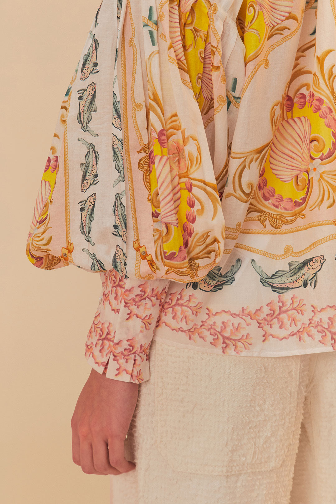 Blusa Off-White Maritime Magic
