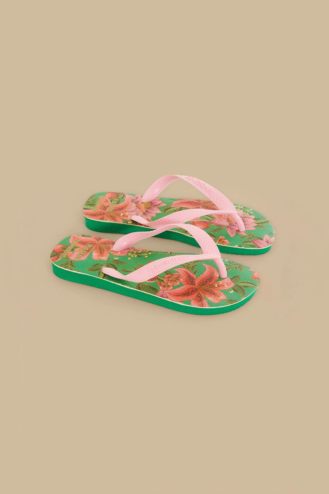 Havaianas de frutas verdes de verano