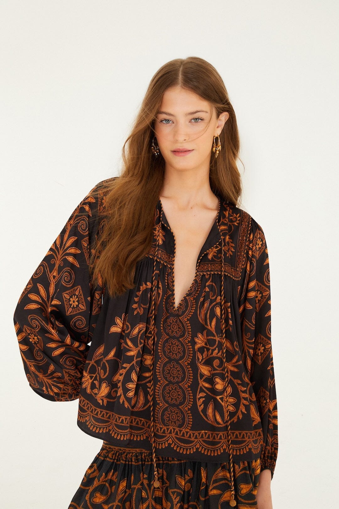 cornely ainika black blouse