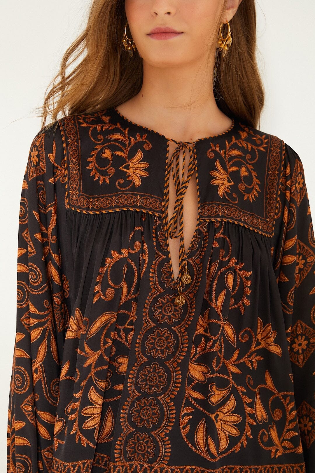 cornely ainika black blouse