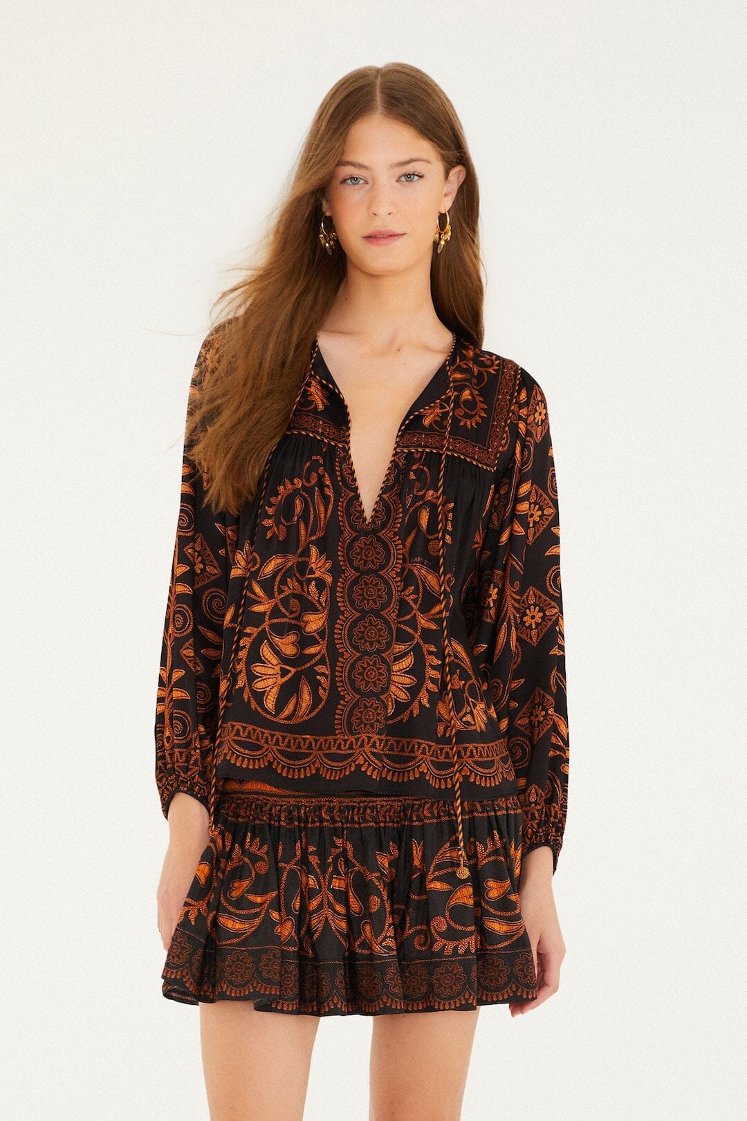 cornely ainika black blouse