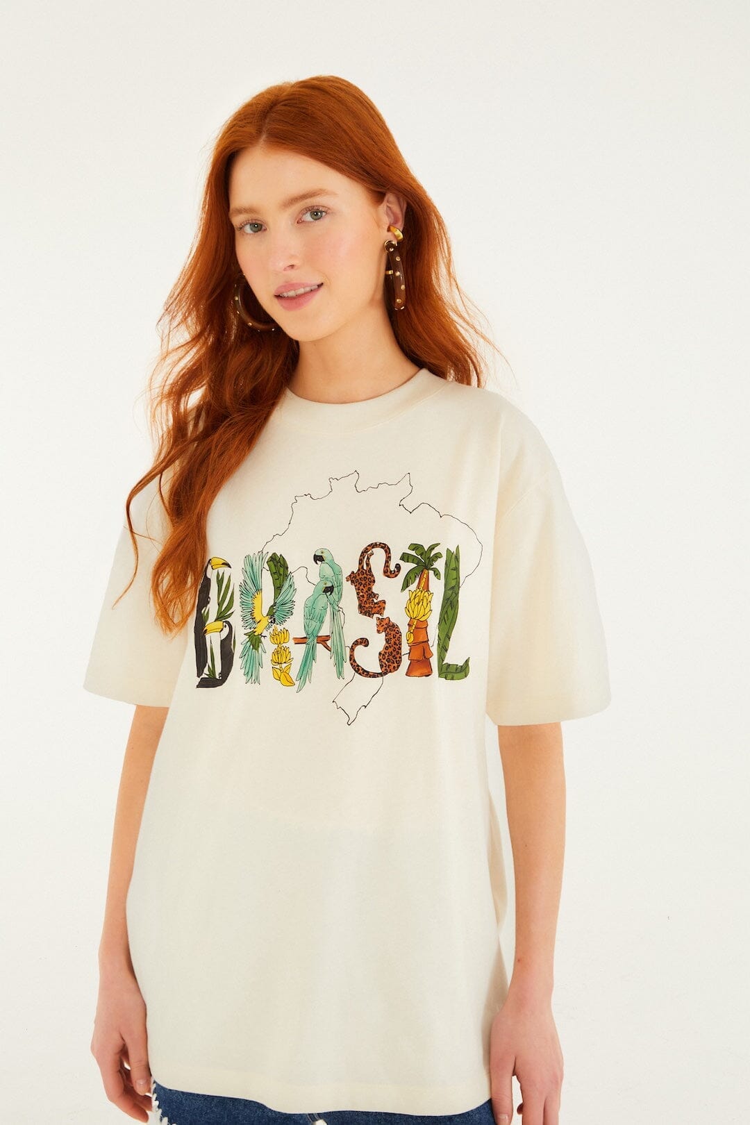 brasil relaxed t shirt