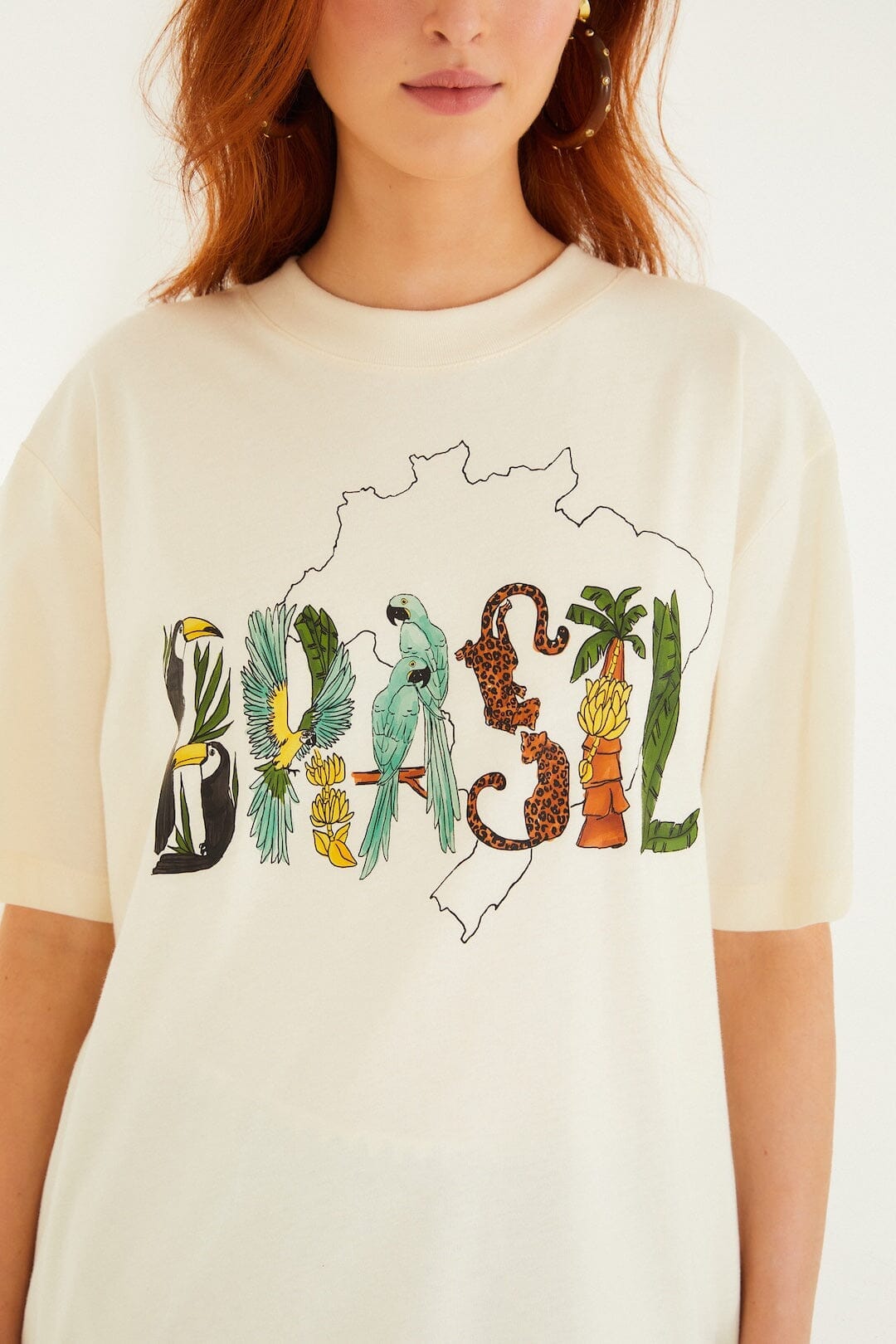 brasil relaxed t shirt