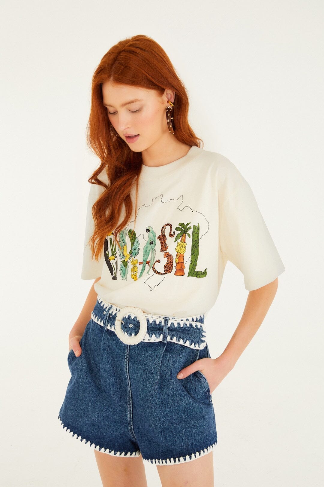 brasil relaxed t shirt