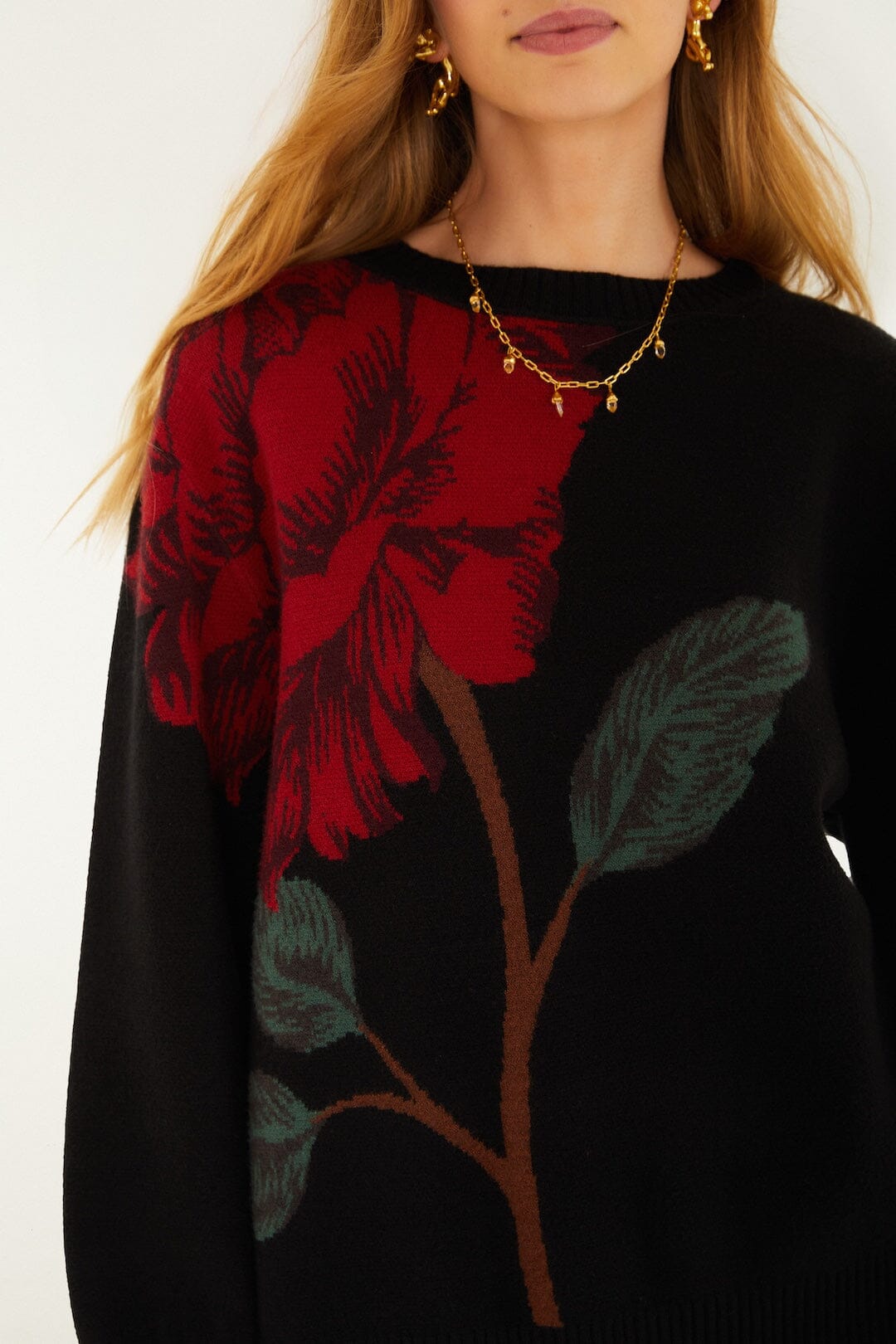 ROSALIA PLACED KNIT CARDIGAN