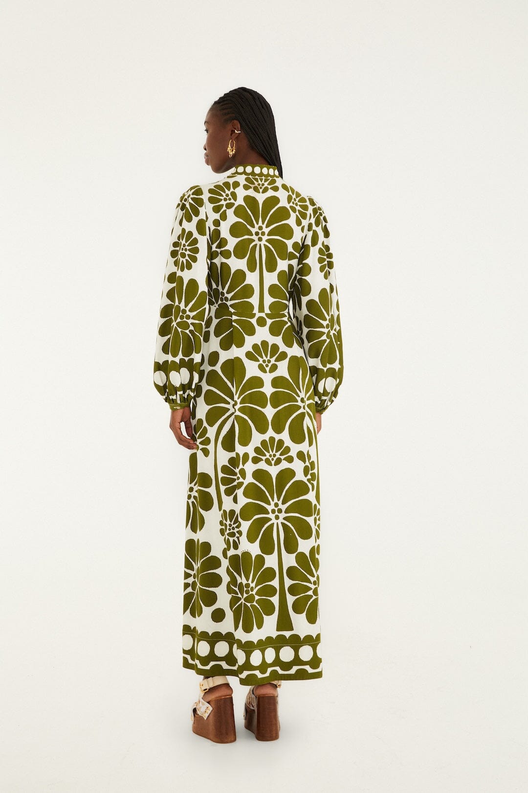 PALERMO GREEN MAXI DRESS