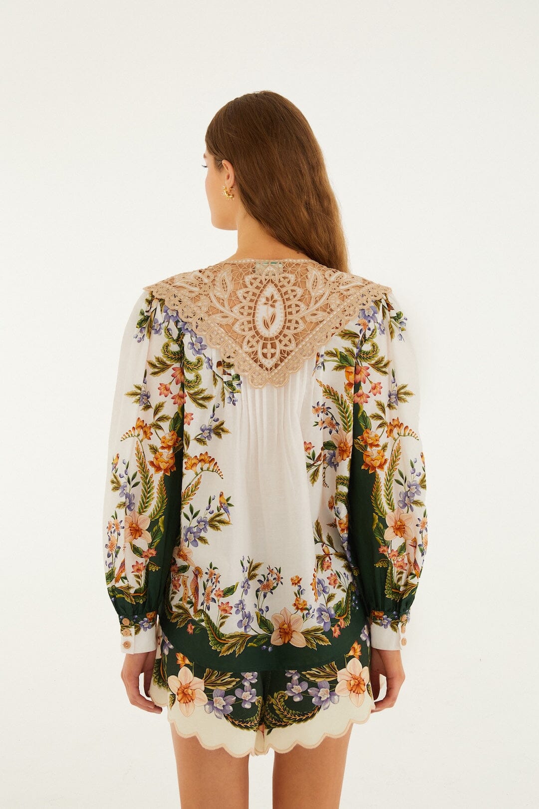 blusa de manga larga color arena natural