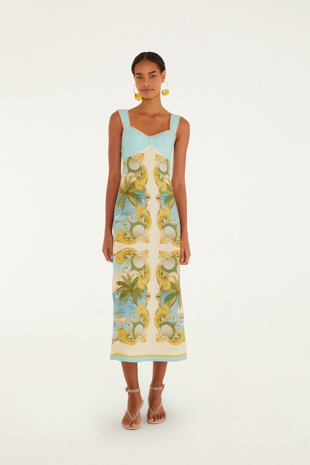 Maxi Vestido Multicolor Royal Sea