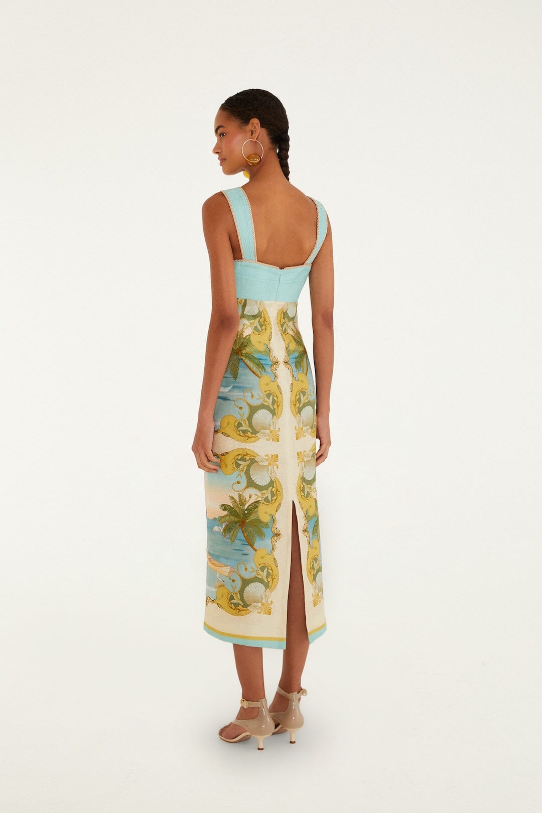 Maxi Vestido Multicolor Royal Sea