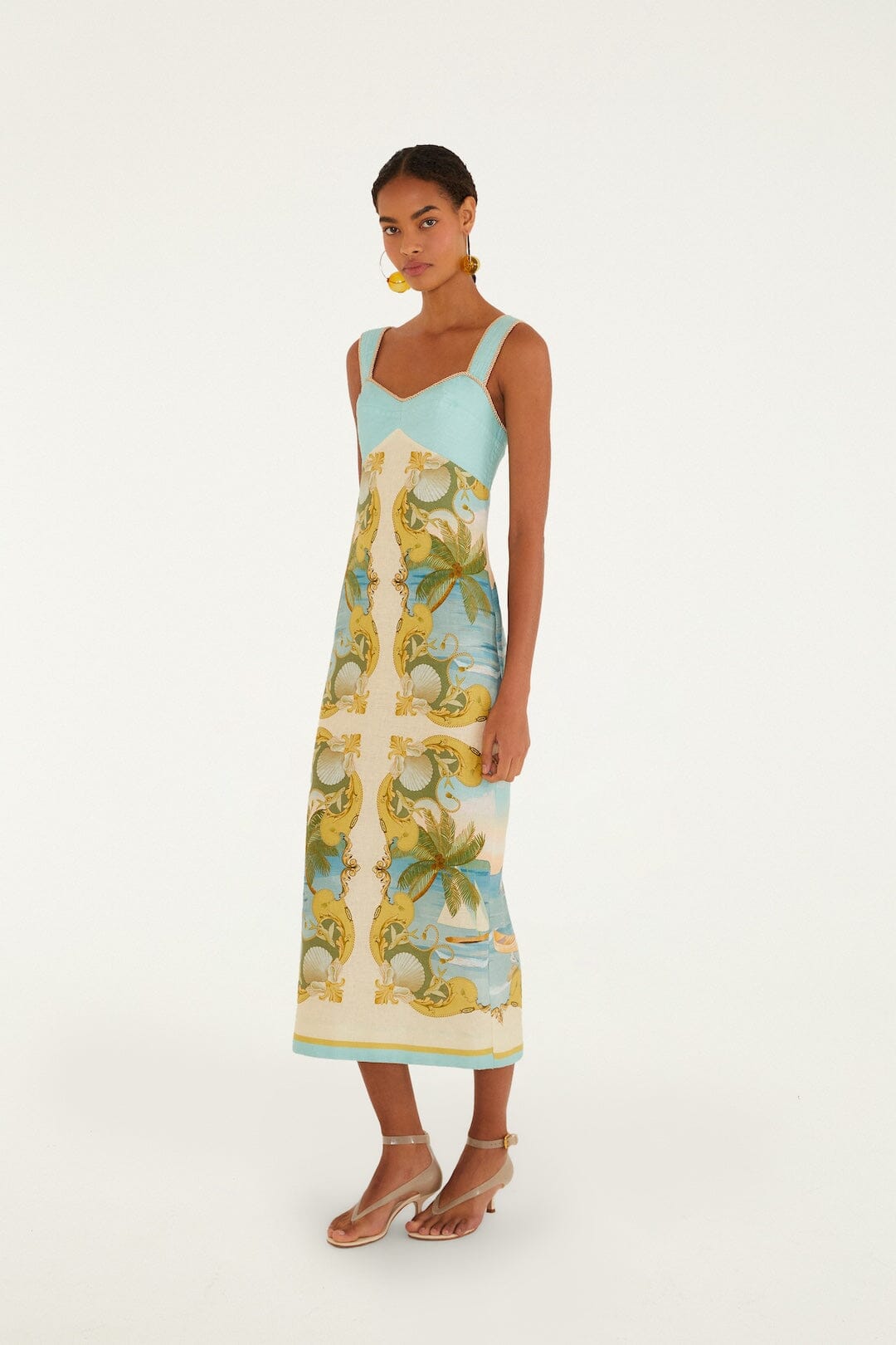 Maxi Vestido Multicolor Royal Sea