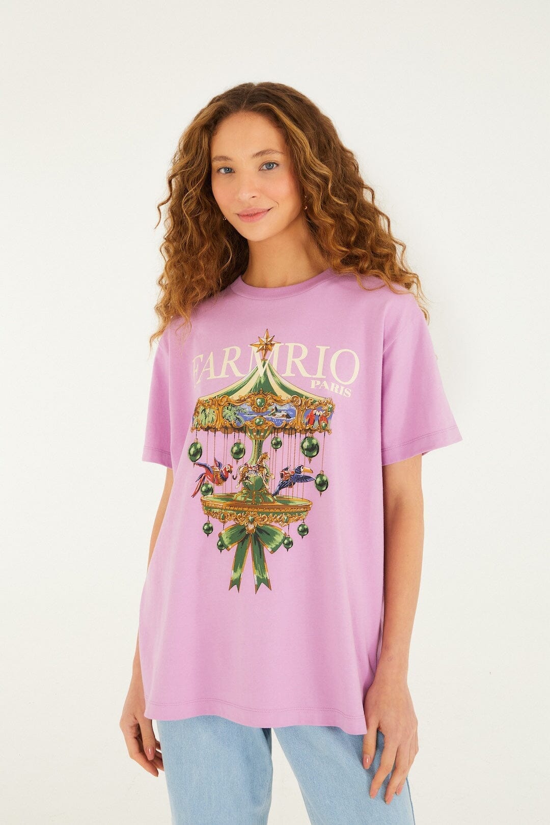 camiseta holgada del carrusel de París