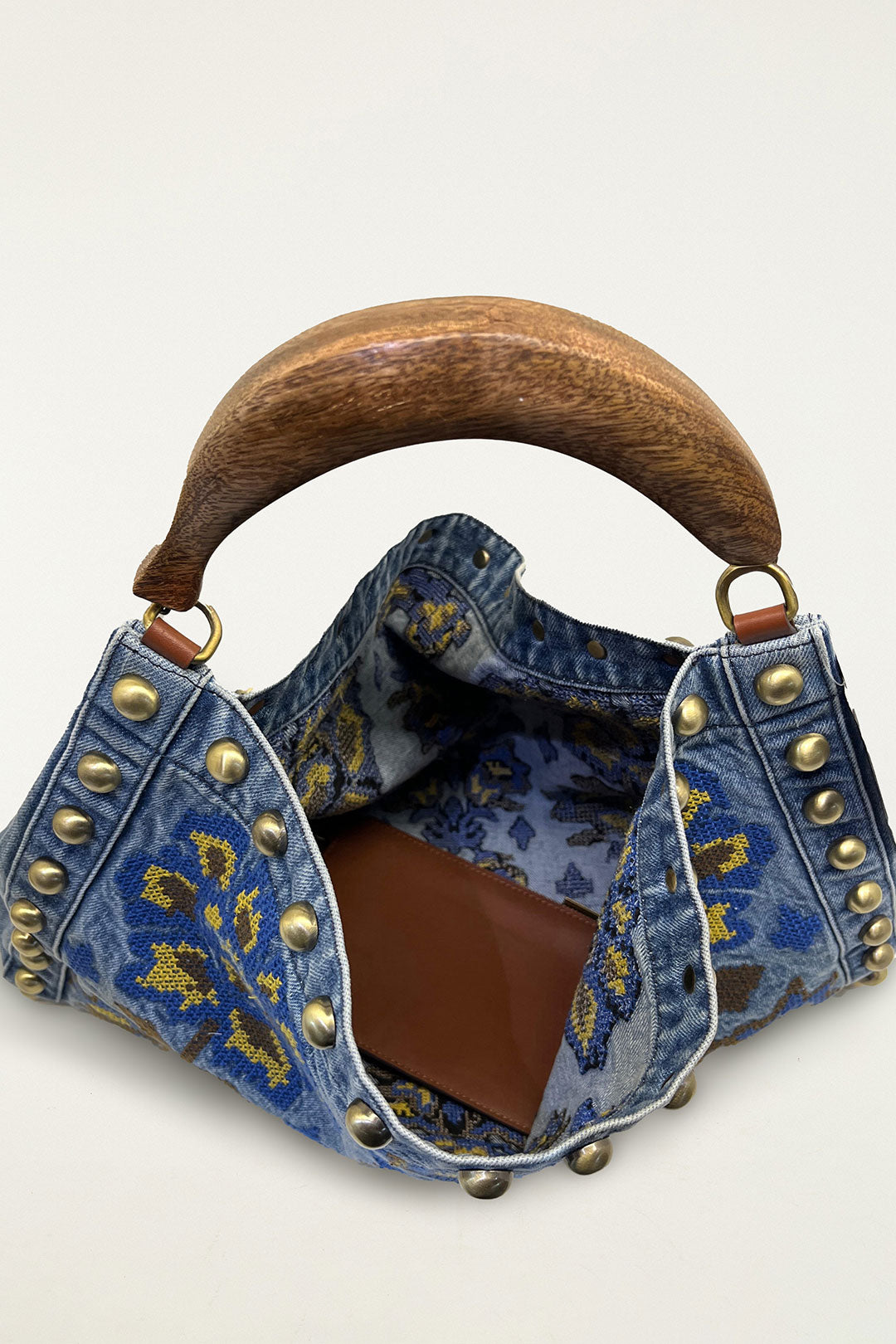 bolso de mano de mezclilla