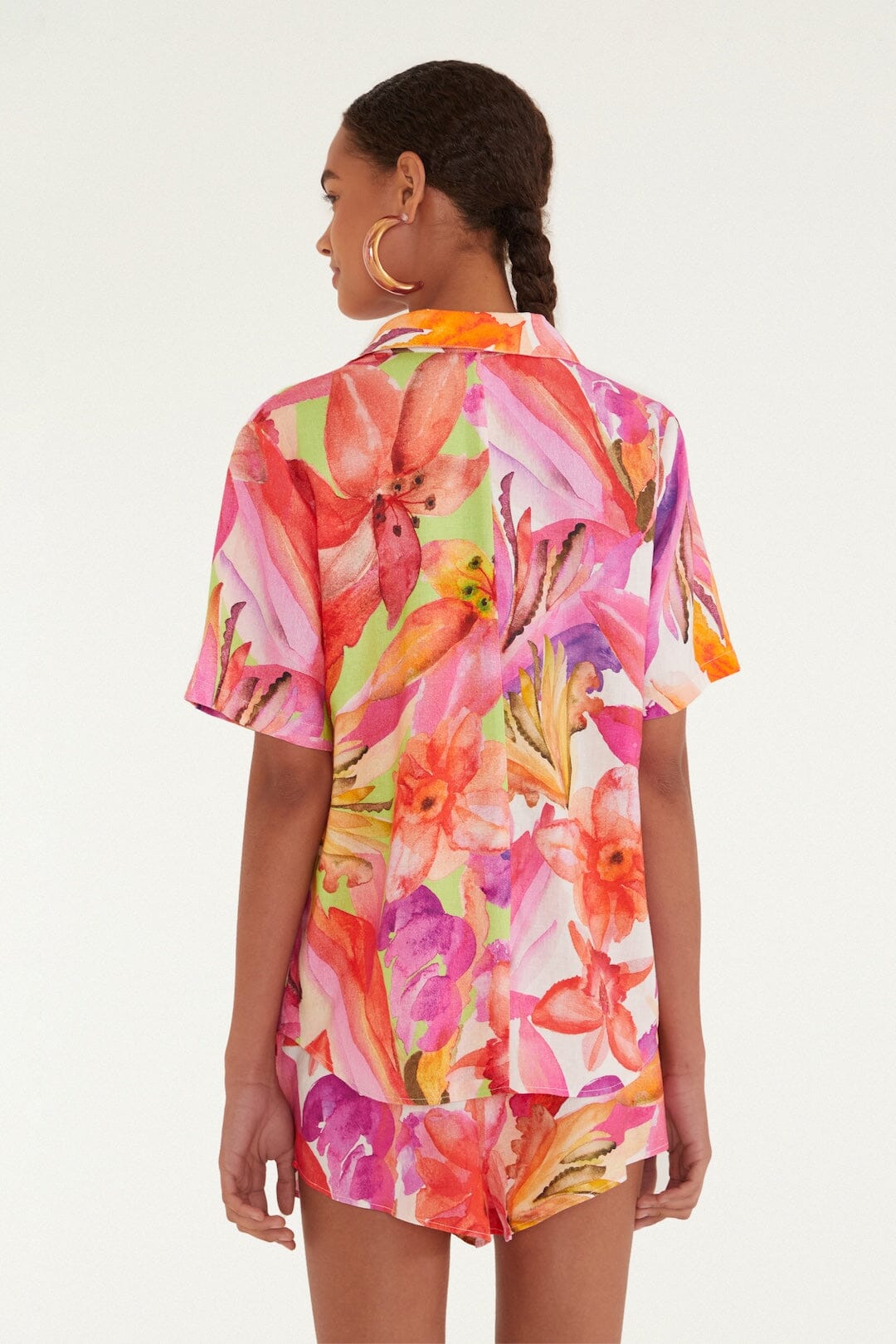 Camisa Multicolor Artsy Flora