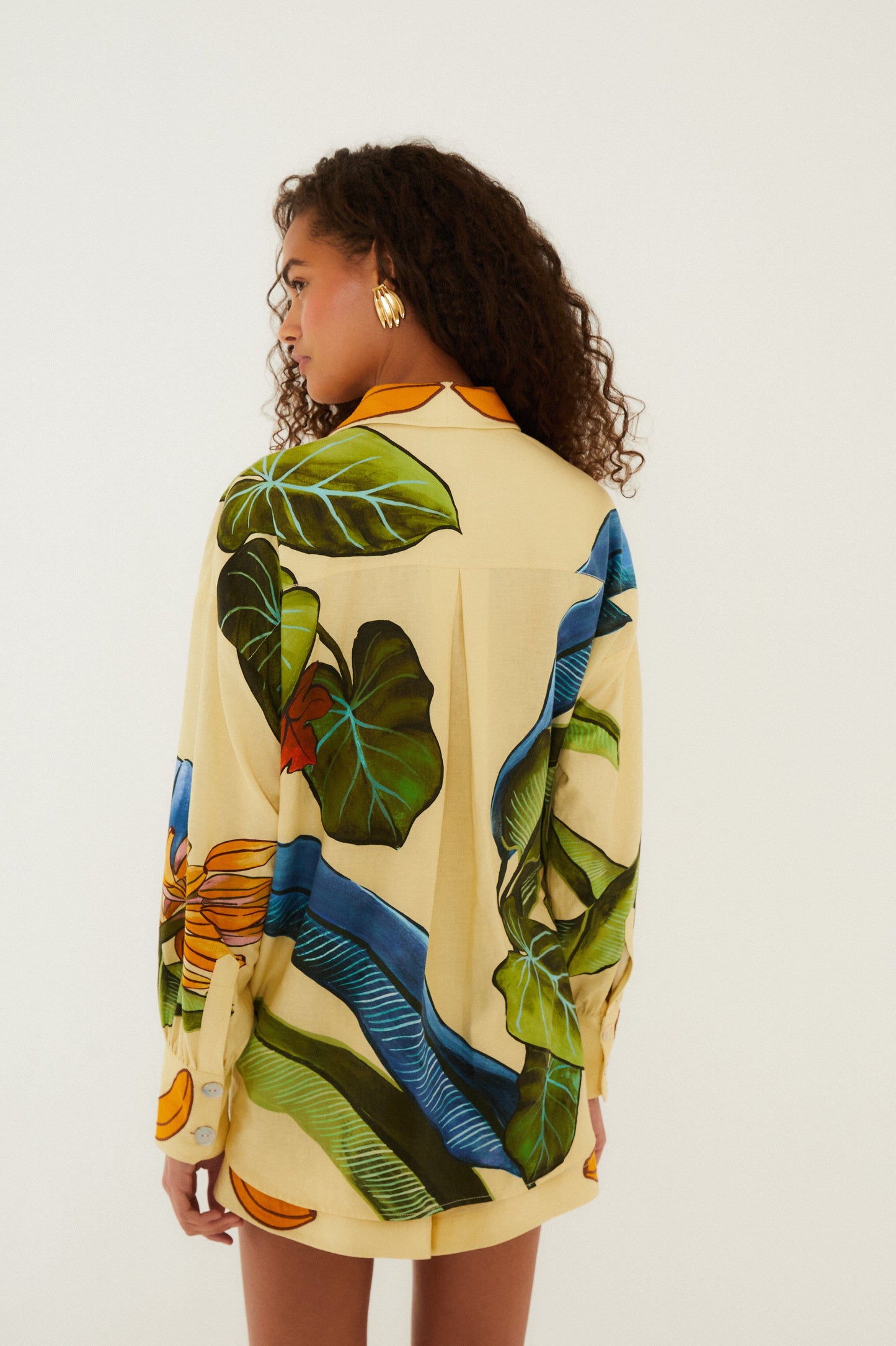 Camisa Amarilla Banana Grapes