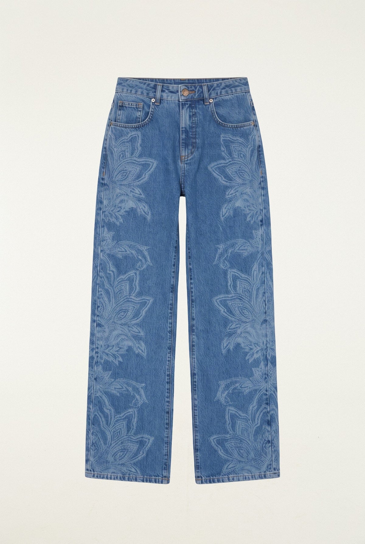 Pantalón de mezclilla Tapestry Dream con láser