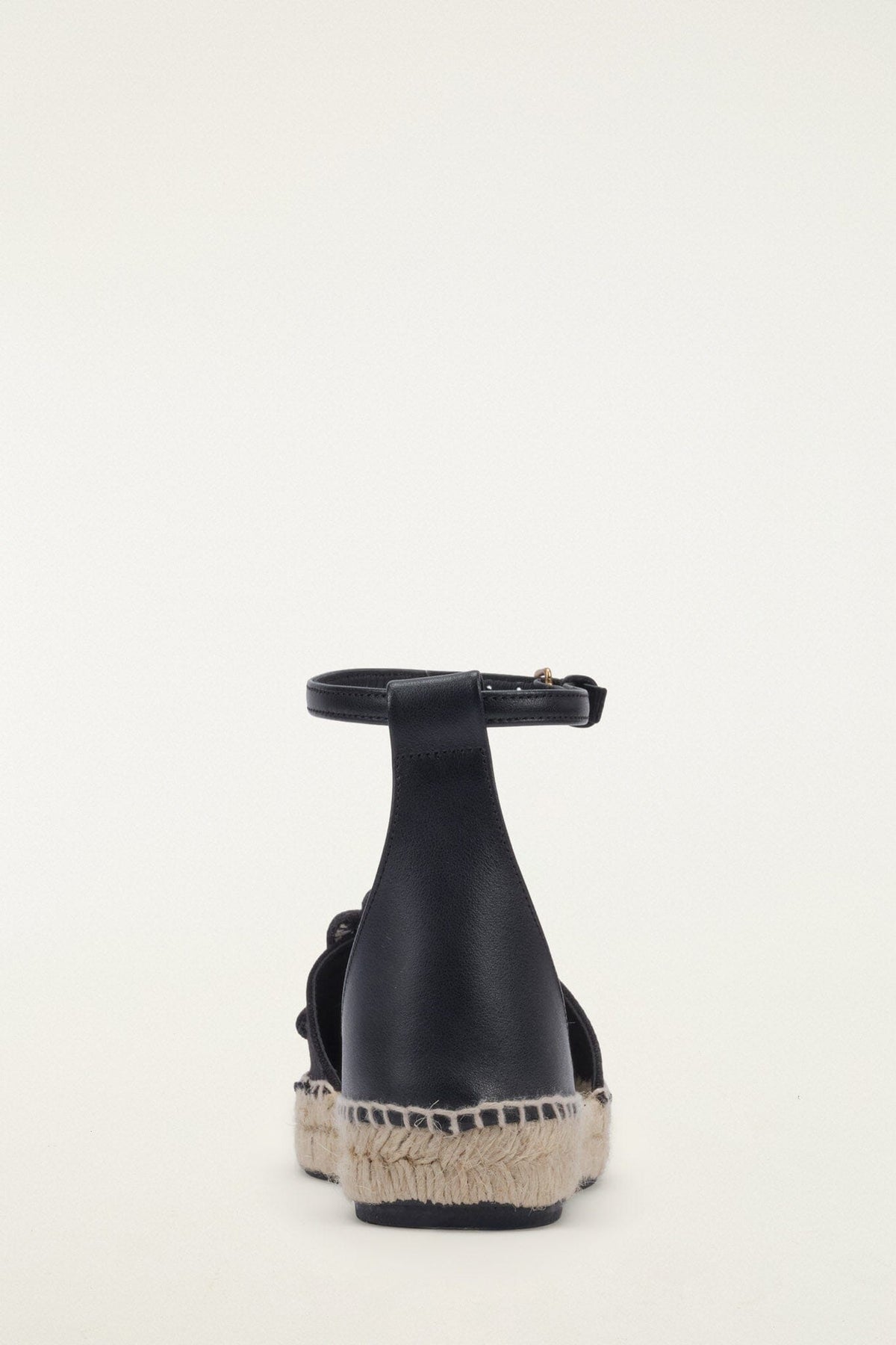 Sandalia Espadrille 3D Shell Iconic Negra