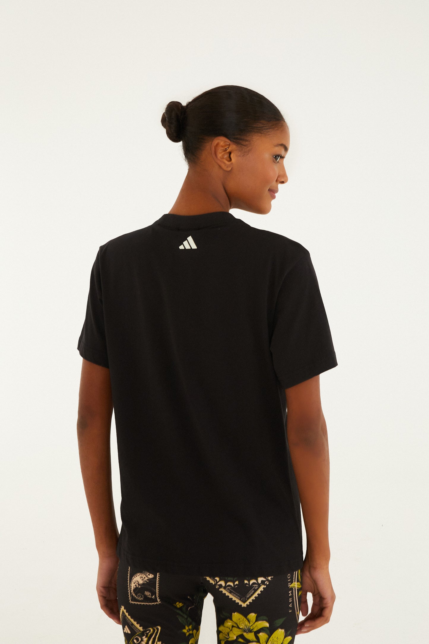 BIRDS BLACK ADIDAS T-SHIRT