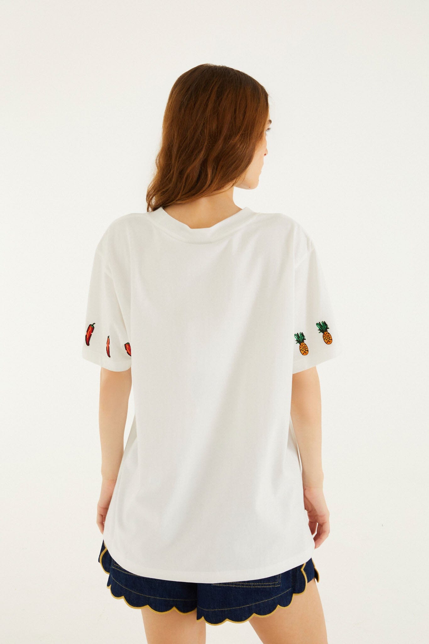 Playera Blanco Hueso Brazilian Bodega de Manga Corta