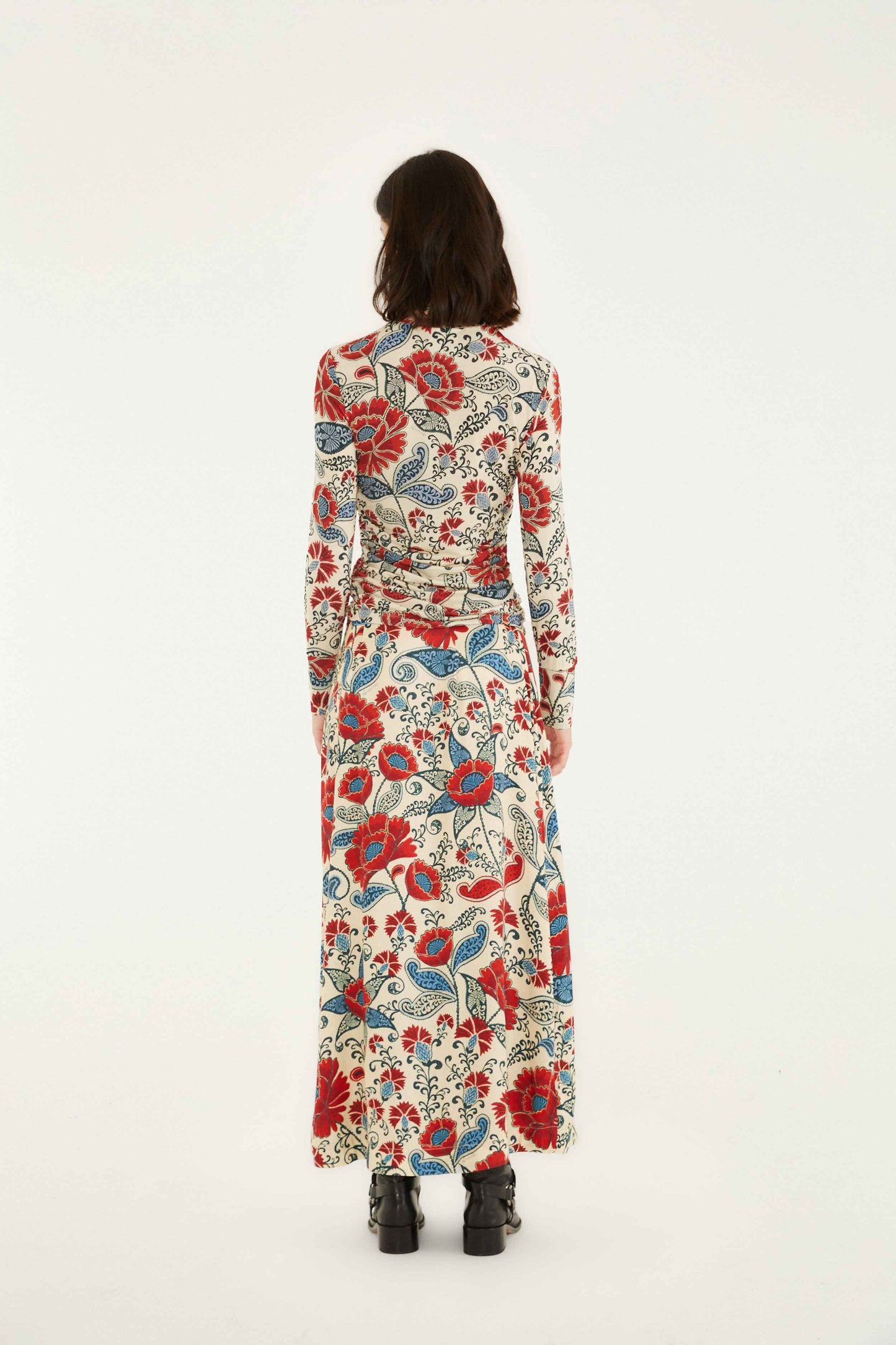 Sand Francesca Lenzing Ecovero Viscosa Maxi Falda