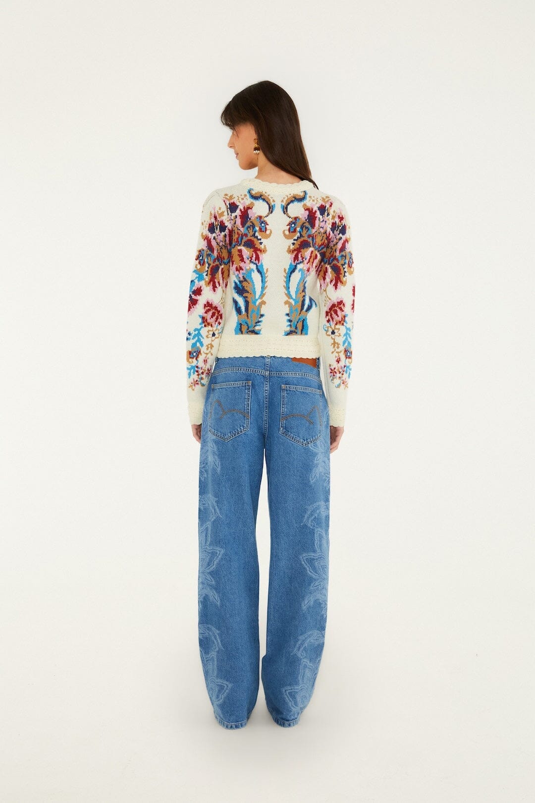 Pantalón de mezclilla Tapestry Dream con láser