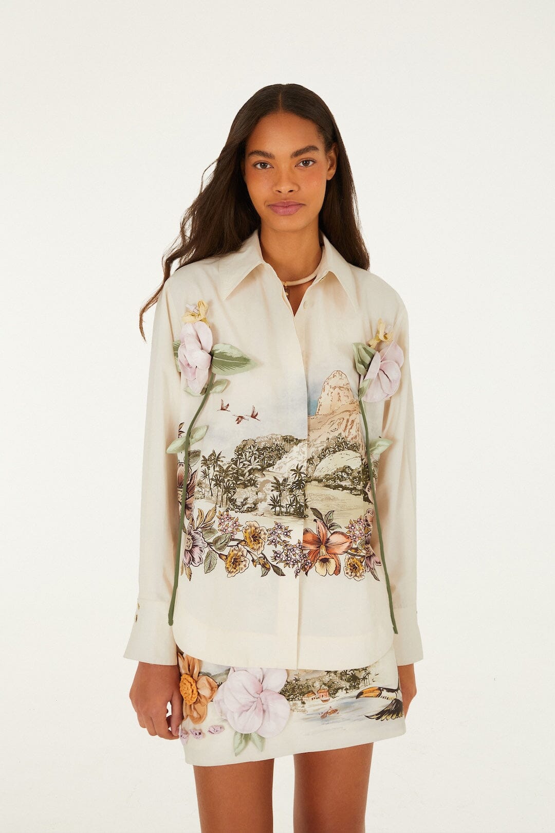 Camisa Toile De Rio de Manga Larga