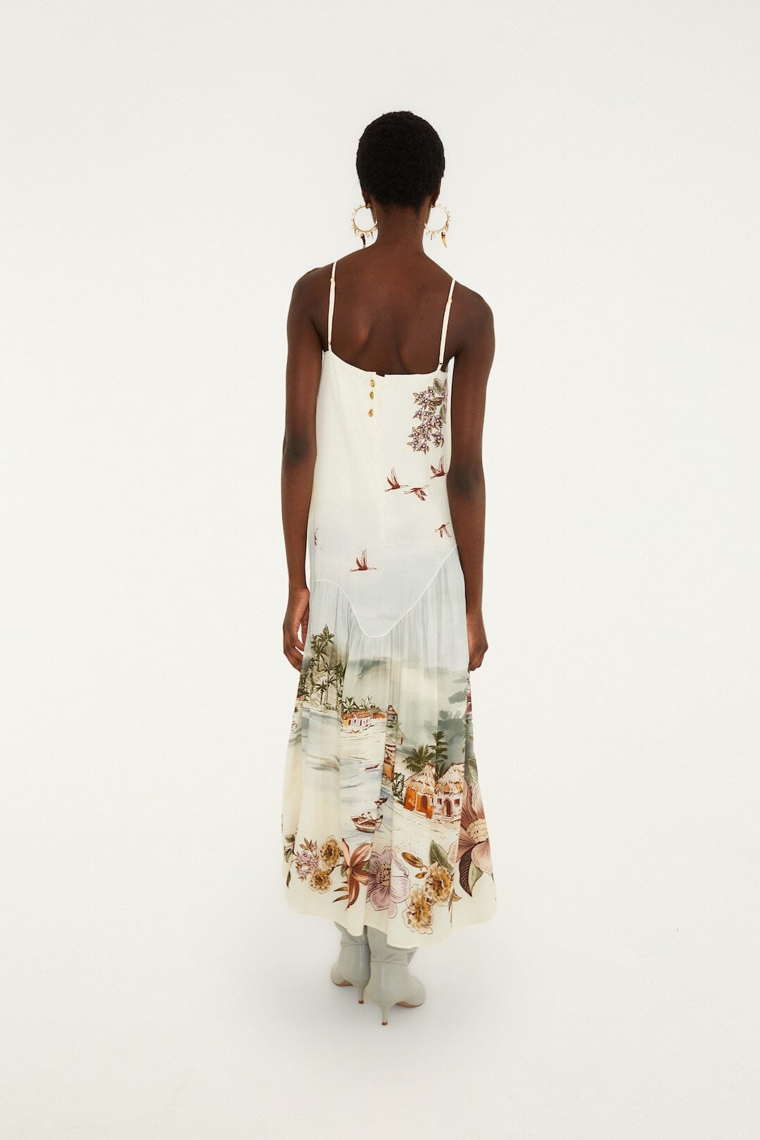 Maxi Vestido Toile De Rio sin Mangas